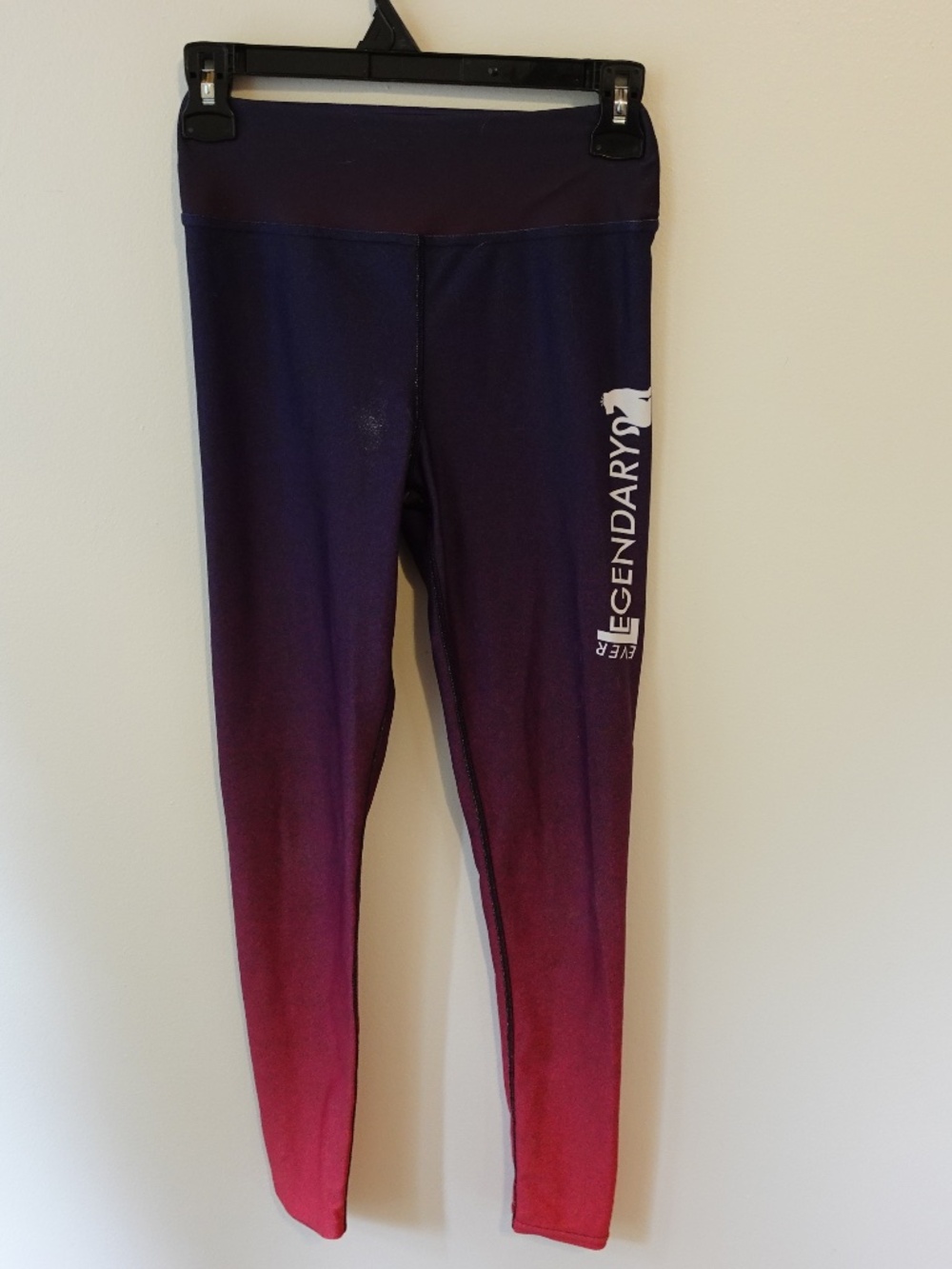 BJJ No Gi Spats - Purple/Pink Ombre Jiu Jitsu Leggings - Size Small
